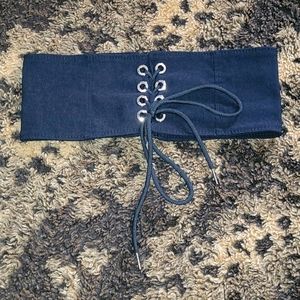 BLACK MID WASTE BELT